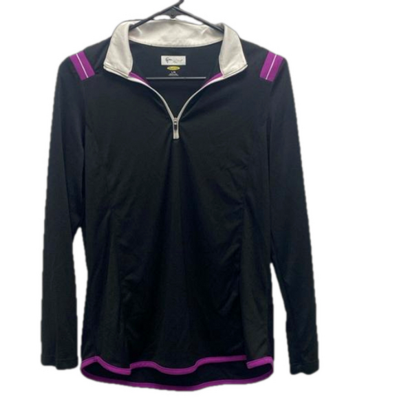Greg Norman play dry pullover long sleeve top size large - Picture 2 of 12
